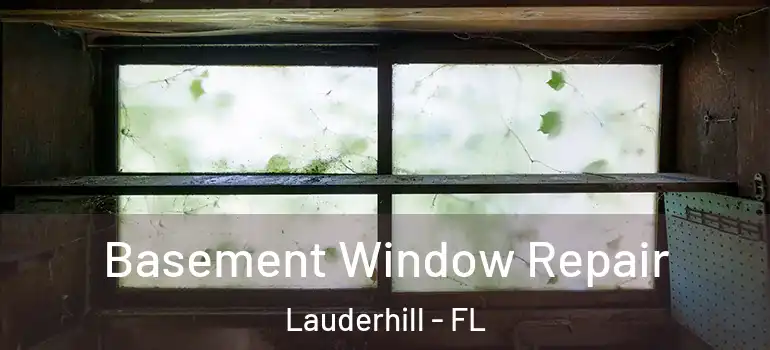  Basement Window Repair Lauderhill - FL