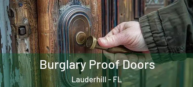  Burglary Proof Doors Lauderhill - FL
