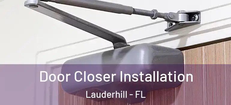  Door Closer Installation Lauderhill - FL