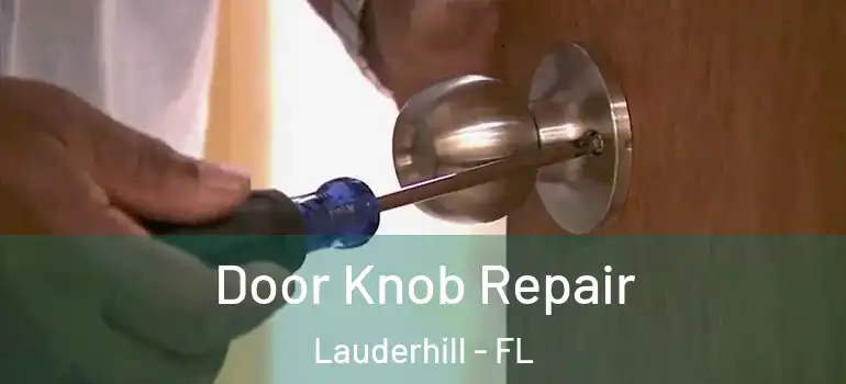  Door Knob Repair Lauderhill - FL
