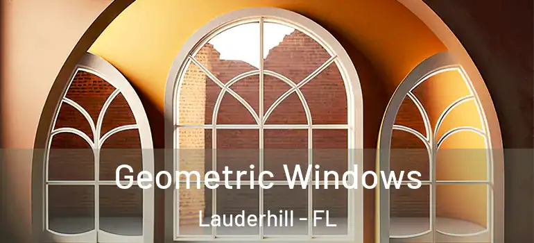  Geometric Windows Lauderhill - FL