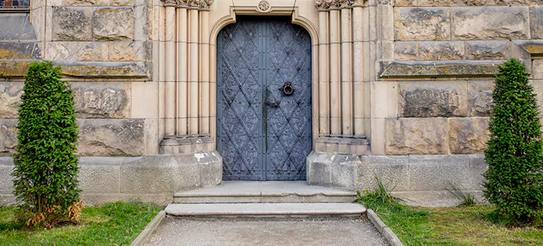 Traditional Double Front Doors in Lauderhill, FL