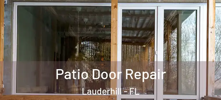  Patio Door Repair Lauderhill - FL