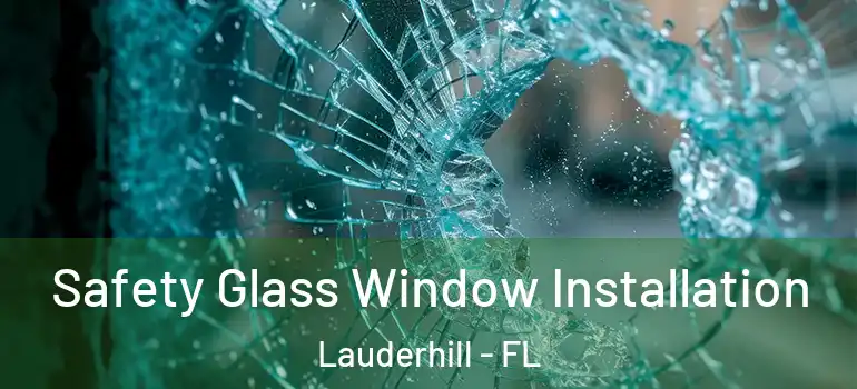  Safety Glass Window Installation Lauderhill - FL