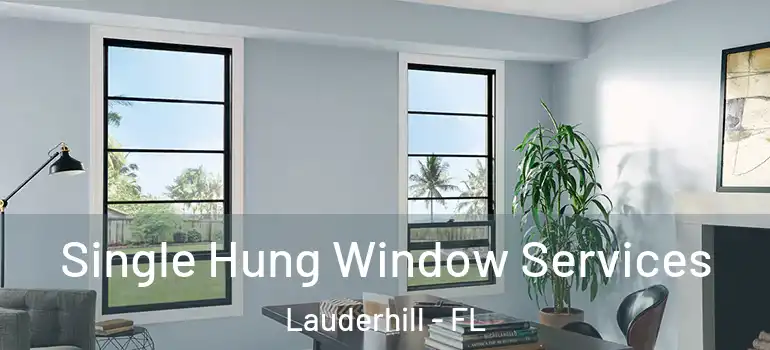  Single Hung Window Services Lauderhill - FL