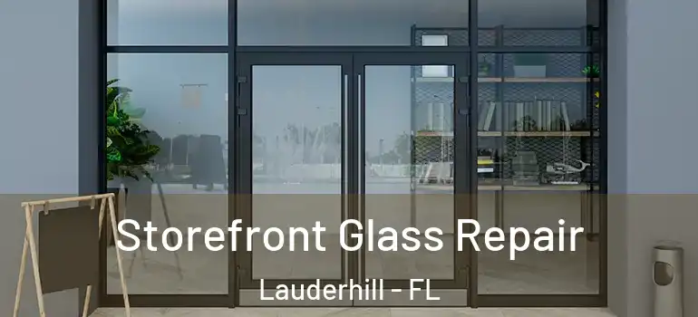 Storefront Glass Repair Lauderhill - FL