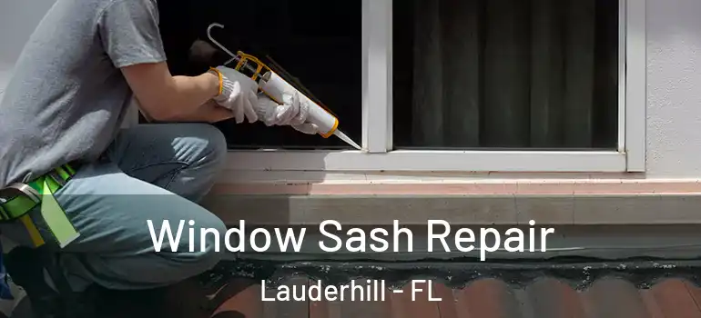  Window Sash Repair Lauderhill - FL